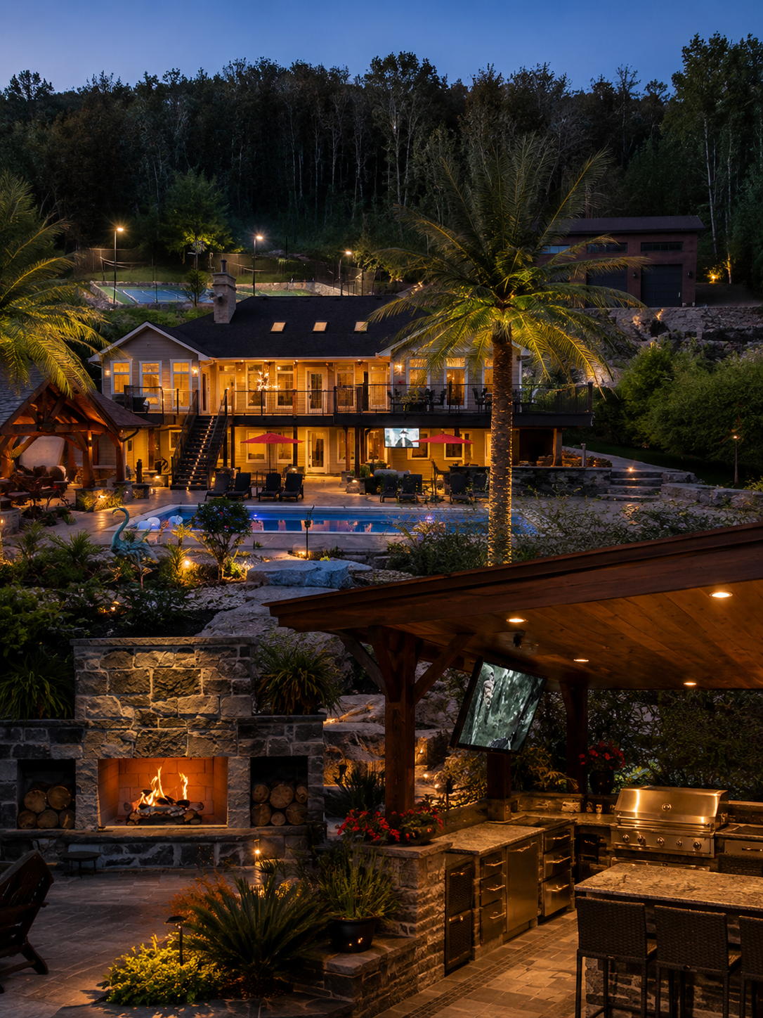 Lakeside retreat at Port Paradise