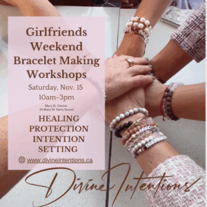 Gemstone BRACELET  making Workshop / Girlfriends Weekend
