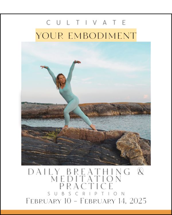 CULTIVATE EMBODIMENT                           VIRTUAL MORNING PRACTICE