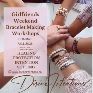 Gemstone BRACELET making Workshop / Girlfriends Weekend